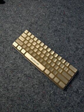Bugha Limited Edition Gold LED Gaming 60% Keyboard GA-0043-Gold
